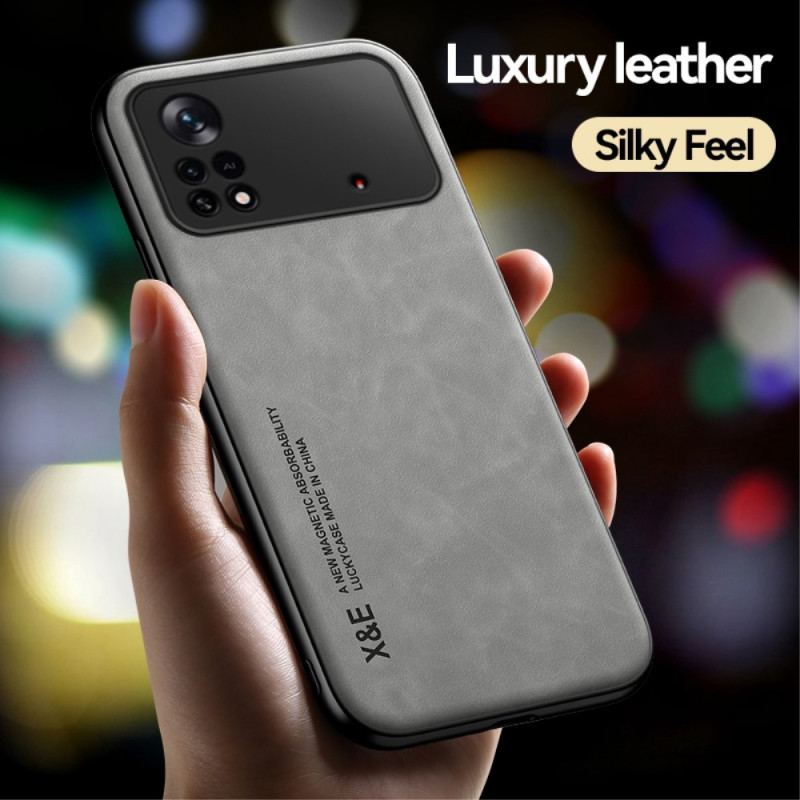 Capa De Celular Para Poco X4 Pro 5G Estilo De Couro X&e