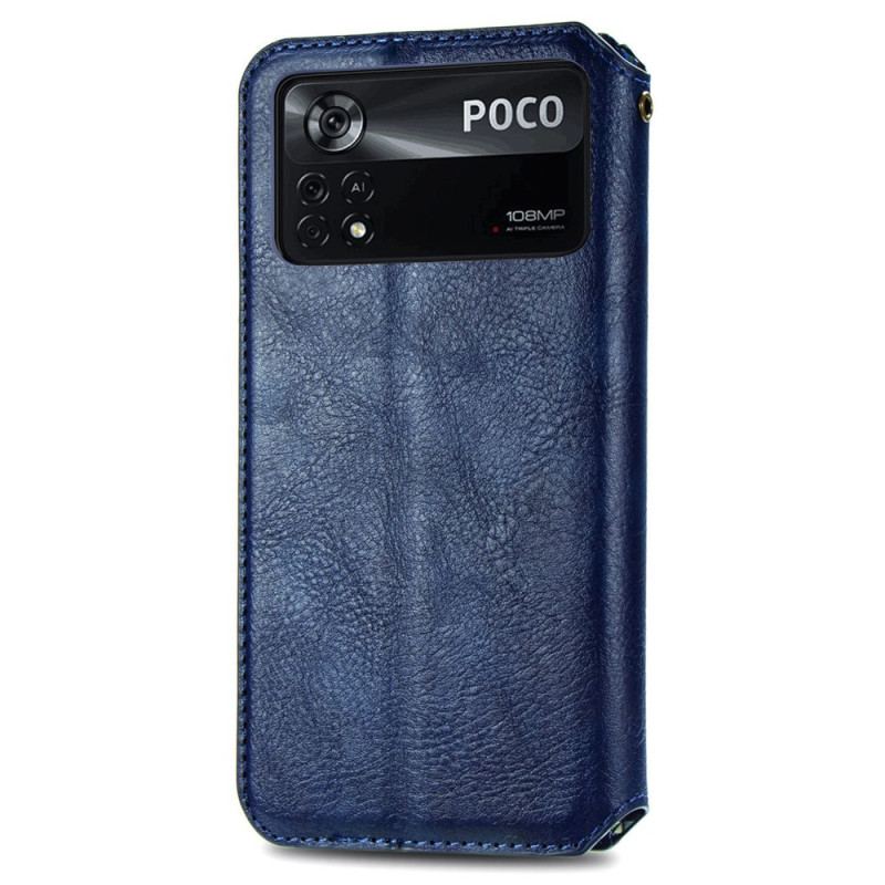 Capa De Celular Para Poco X4 Pro 5G Flip Cubos 3d