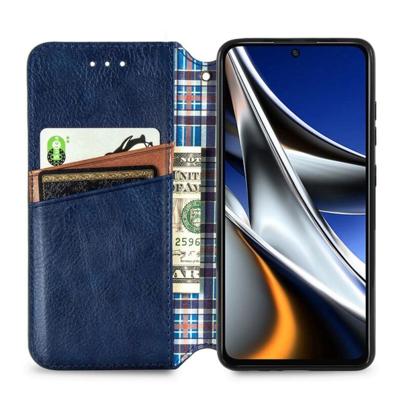 Capa De Celular Para Poco X4 Pro 5G Flip Cubos 3d