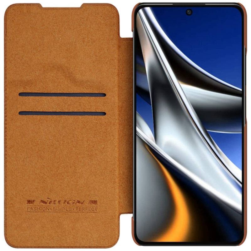 Capa De Celular Para Poco X4 Pro 5G Flip Qin Pro Series Nillkin