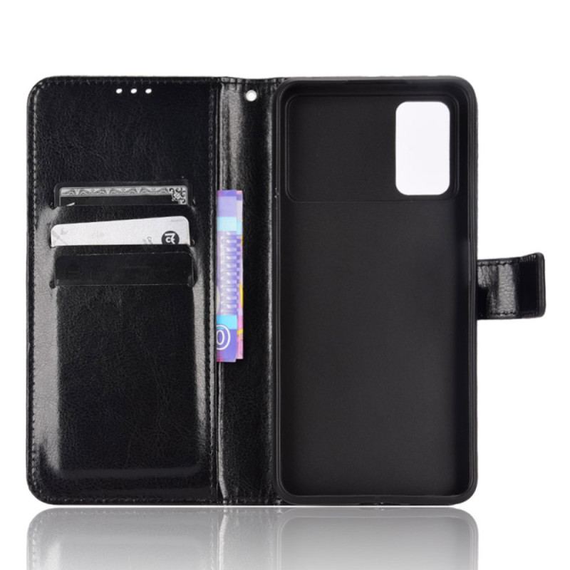 Capa Flip Para Poco X4 Pro 5G Couro Falso Chamativo