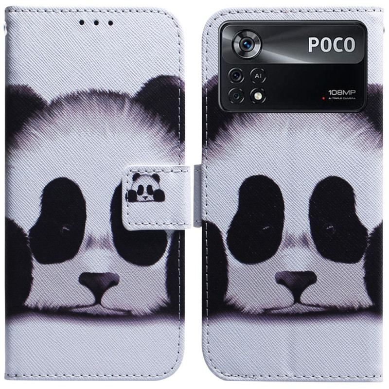 Capa Flip Para Poco X4 Pro 5G Panda