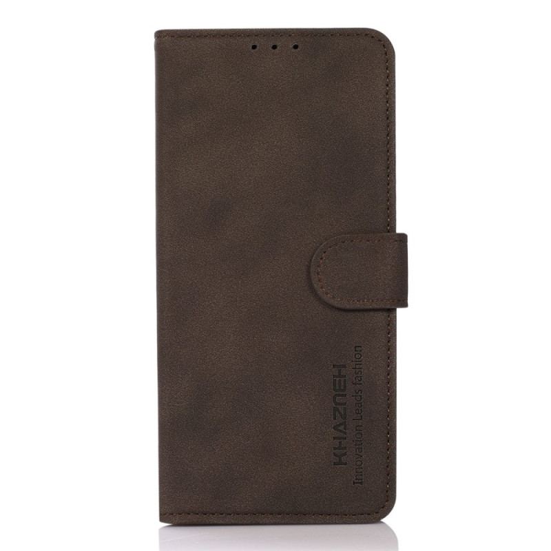 Capa Folio Para Poco X4 Pro 5G Khazneh Moda Efeito Couro