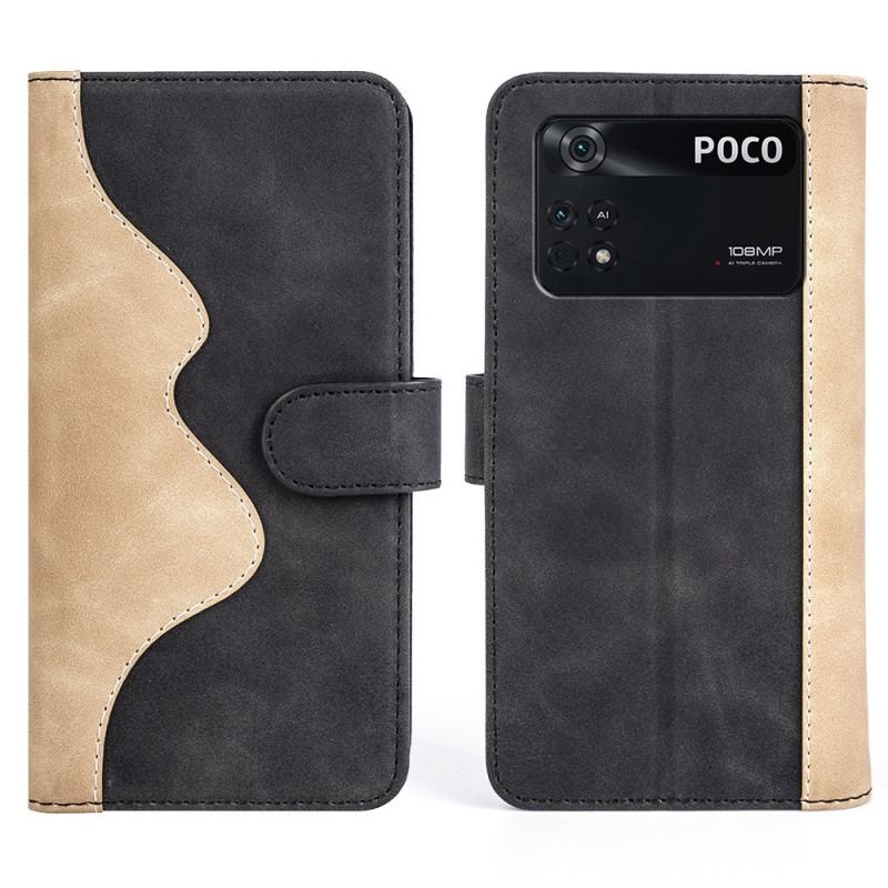 Capa Folio Para Poco X4 Pro 5G Padrão Gráfico