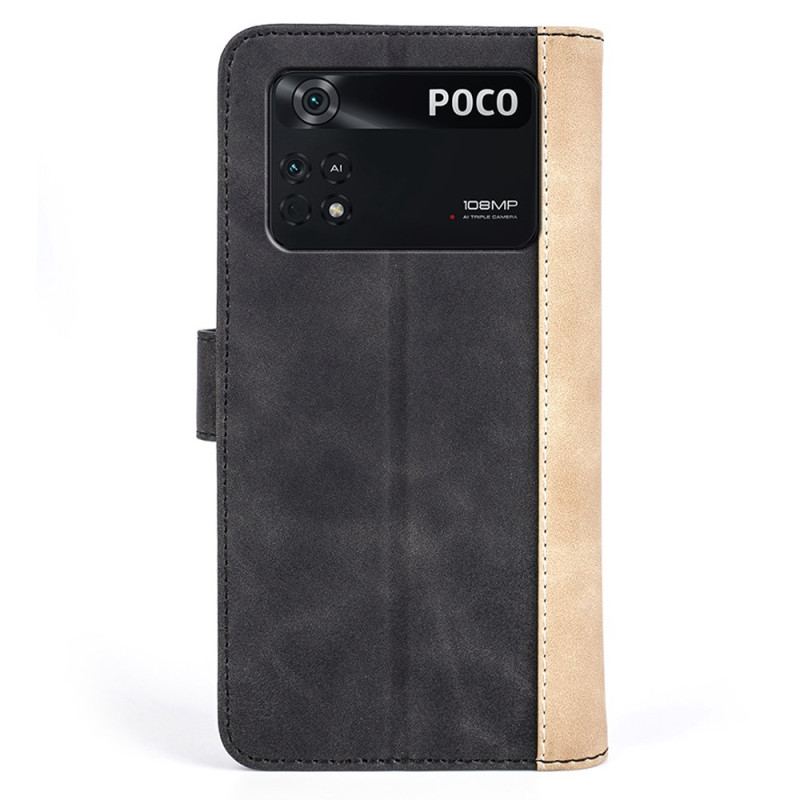 Capa Folio Para Poco X4 Pro 5G Padrão Gráfico