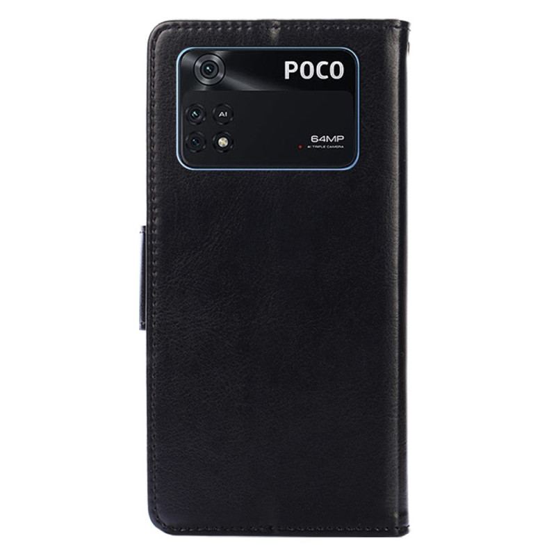 Capa Folio Para Poco X4 Pro 5G Vintage