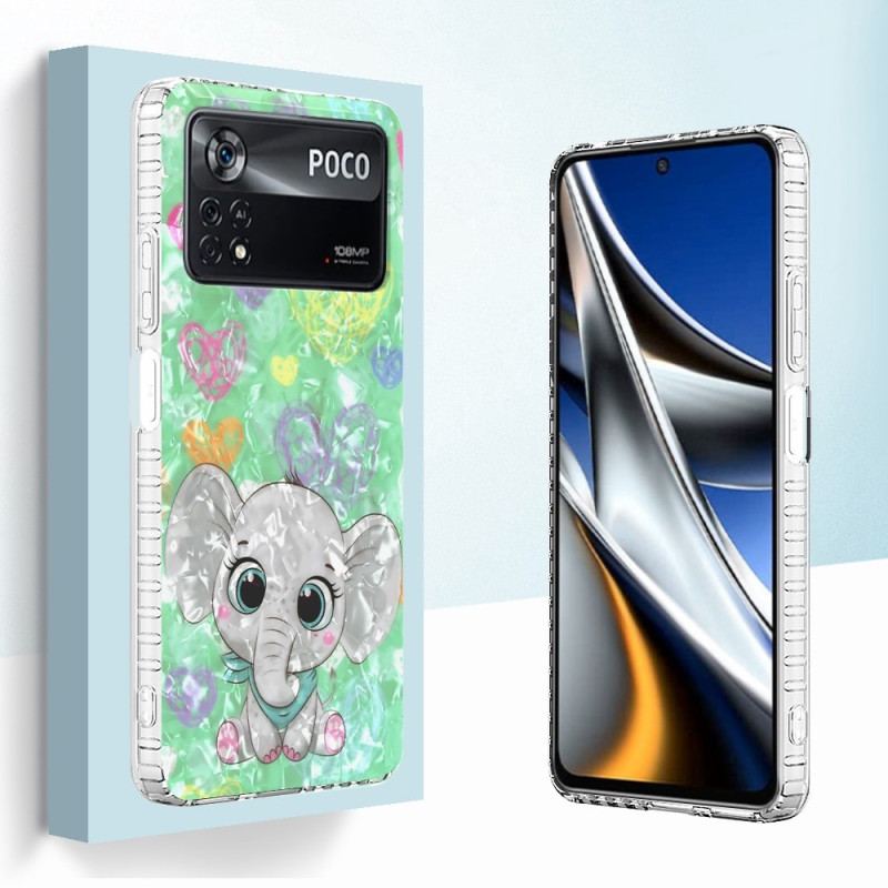 Capa Para Poco X4 Pro 5G Elefante Estiloso