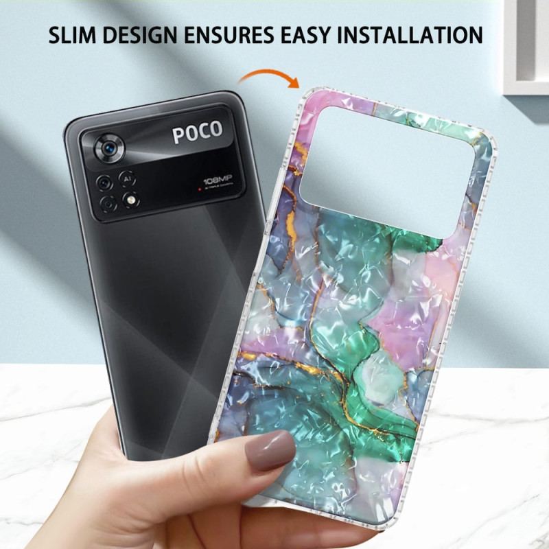 Capa Para Poco X4 Pro 5G Estilo Flexível