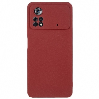 Capa Para Poco X4 Pro 5G Silicone Fosco