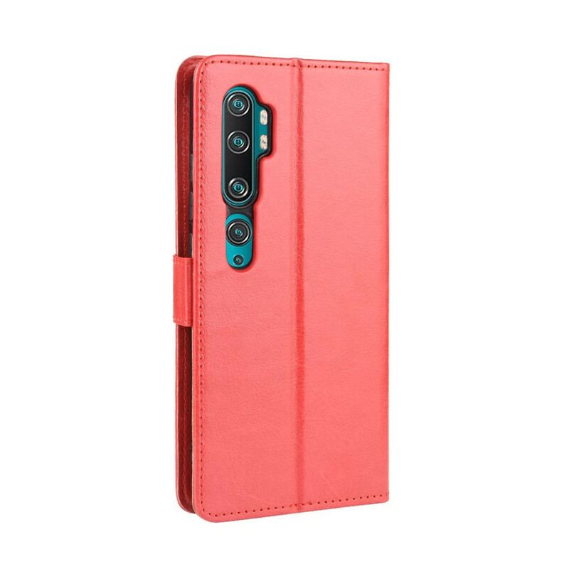 Capa De Couro Para Xiaomi Mi Note 10 / 10 Pro Couro Falso Chamativo