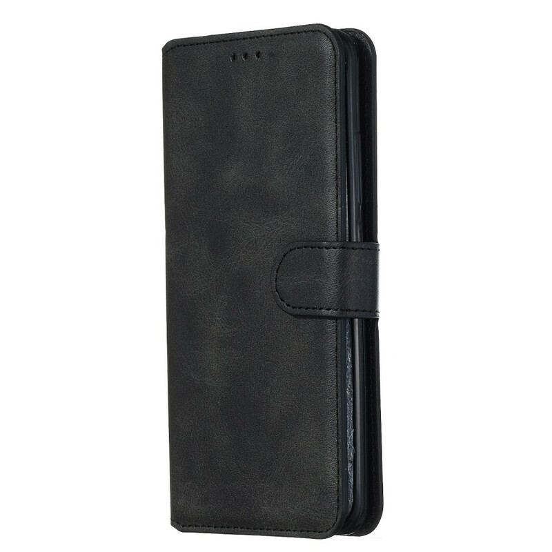 Capa De Couro Para Xiaomi Mi Note 10 / 10 Pro Flip Em Rabat Arrondit