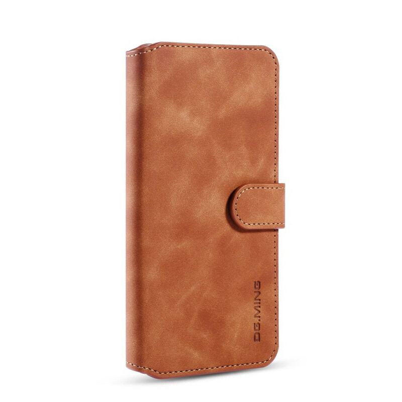 Capa Flip Para Xiaomi Mi Note 10 / 10 Pro Dg.ming Retro