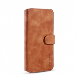 Capa Flip Para Xiaomi Mi Note 10 / 10 Pro Dg.ming Retro