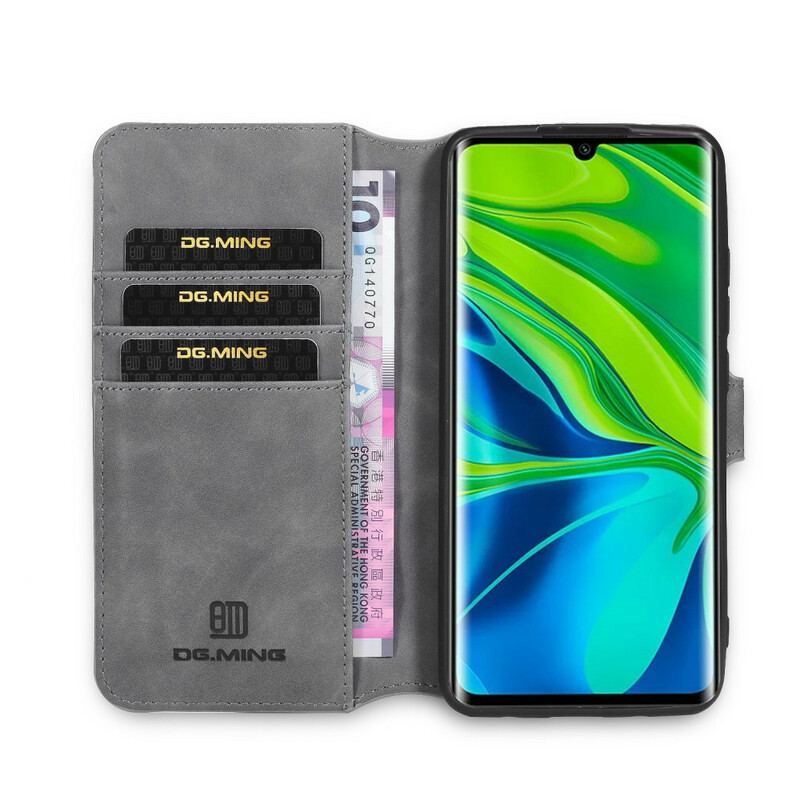 Capa Flip Para Xiaomi Mi Note 10 / 10 Pro Dg.ming Retro