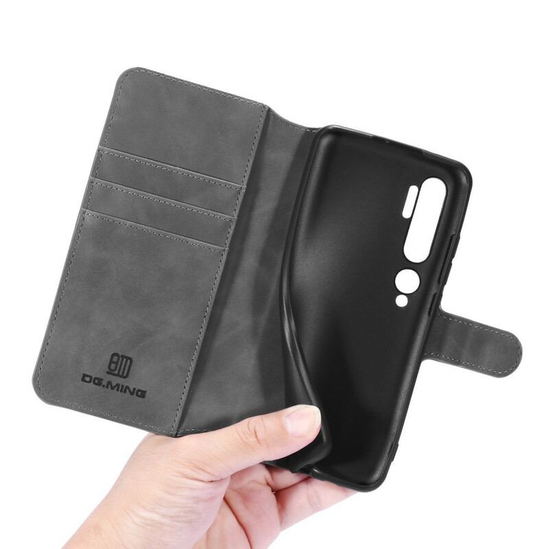 Capa Flip Para Xiaomi Mi Note 10 / 10 Pro Dg.ming Retro