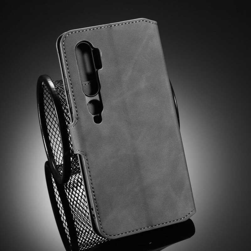 Capa Flip Para Xiaomi Mi Note 10 / 10 Pro Dg.ming Retro