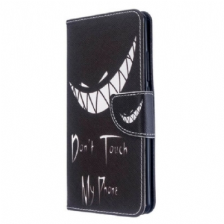 Capa Flip Para Xiaomi Mi Note 10 / 10 Pro Telefone Do Diabo