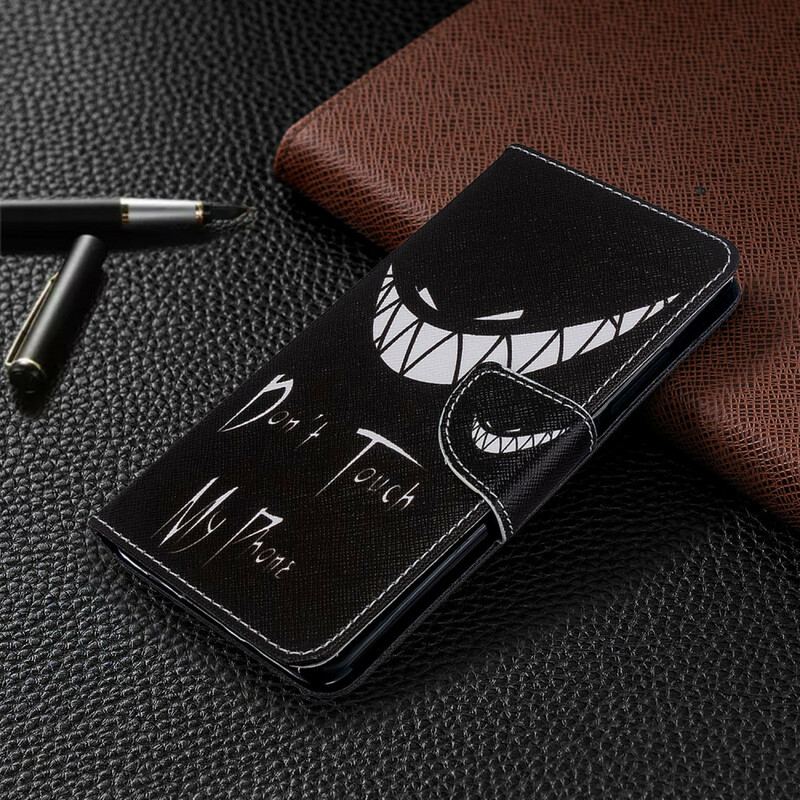 Capa Flip Para Xiaomi Mi Note 10 / 10 Pro Telefone Do Diabo