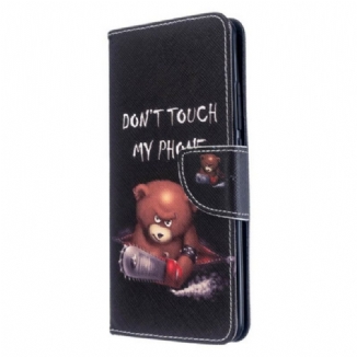 Capa Flip Para Xiaomi Mi Note 10 / 10 Pro Urso Perigoso