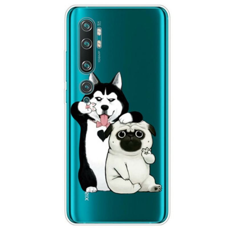 Capa Para Xiaomi Mi Note 10 / 10 Pro Cachorros Engraçados