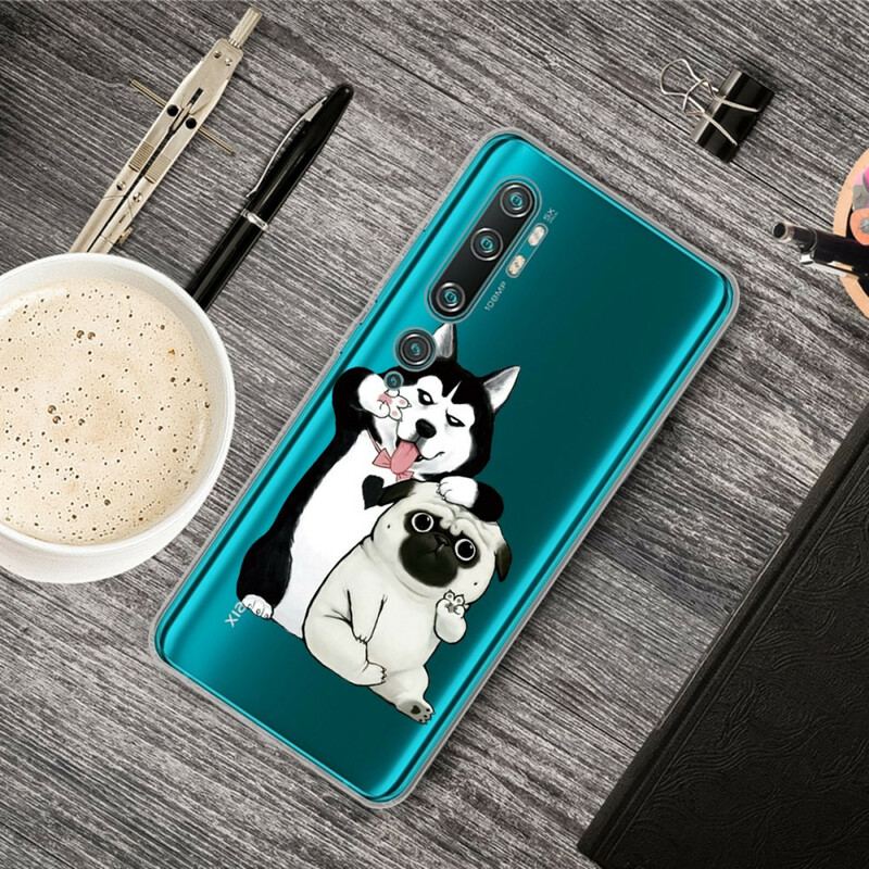 Capa Para Xiaomi Mi Note 10 / 10 Pro Cachorros Engraçados