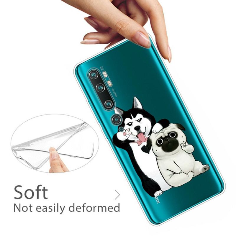 Capa Para Xiaomi Mi Note 10 / 10 Pro Cachorros Engraçados