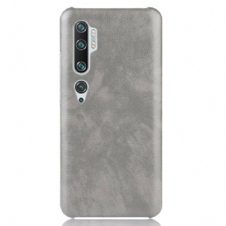 Capa Para Xiaomi Mi Note 10 / 10 Pro Efeito Couro De Desempenho Lichia