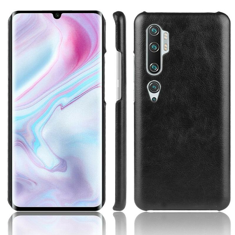 Capa Para Xiaomi Mi Note 10 / 10 Pro Efeito Couro De Desempenho Lichia