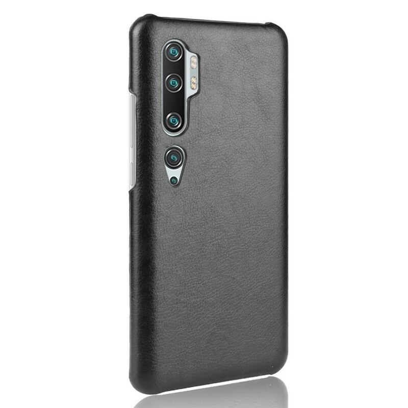 Capa Para Xiaomi Mi Note 10 / 10 Pro Efeito Couro De Desempenho Lichia