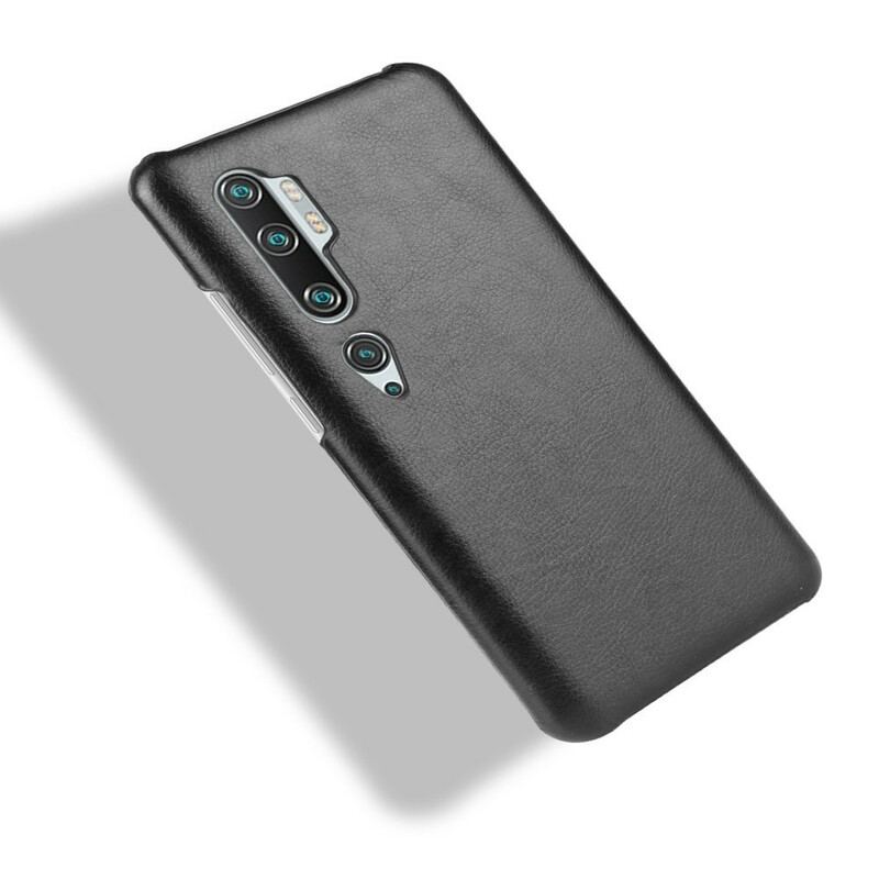 Capa Para Xiaomi Mi Note 10 / 10 Pro Efeito Couro De Desempenho Lichia