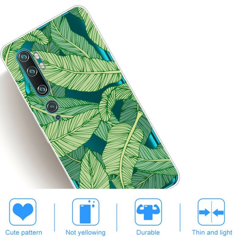 Capa Para Xiaomi Mi Note 10 / 10 Pro Folhagem