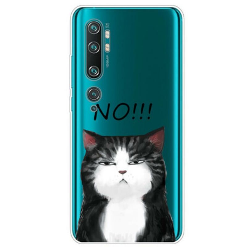 Capa Para Xiaomi Mi Note 10 / 10 Pro O Gato Que Diz Não