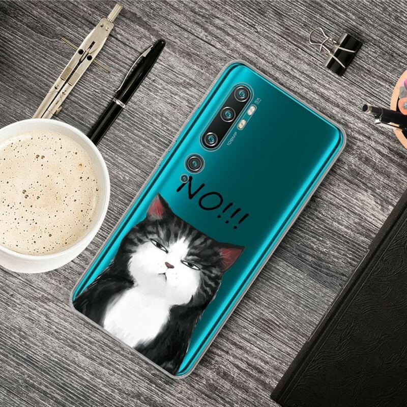 Capa Para Xiaomi Mi Note 10 / 10 Pro O Gato Que Diz Não