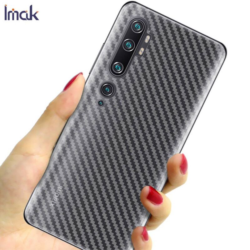 Filme Traseiro Para Xiaomi Mi Note 10 / Note 10 Pro Carbon Style Imak