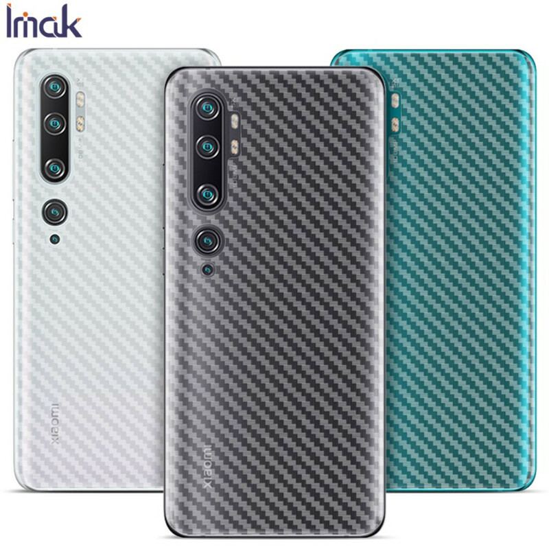 Filme Traseiro Para Xiaomi Mi Note 10 / Note 10 Pro Carbon Style Imak