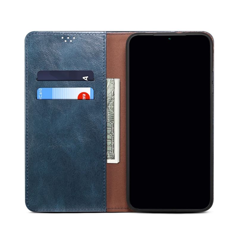 Capa De Celular Para Google Pixel 6 Flip Couro Sintético Encerado