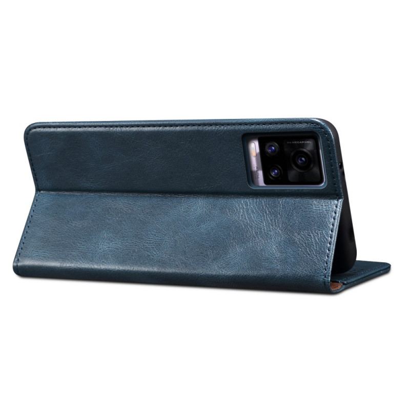 Capa De Celular Para Google Pixel 6 Flip Couro Sintético Encerado