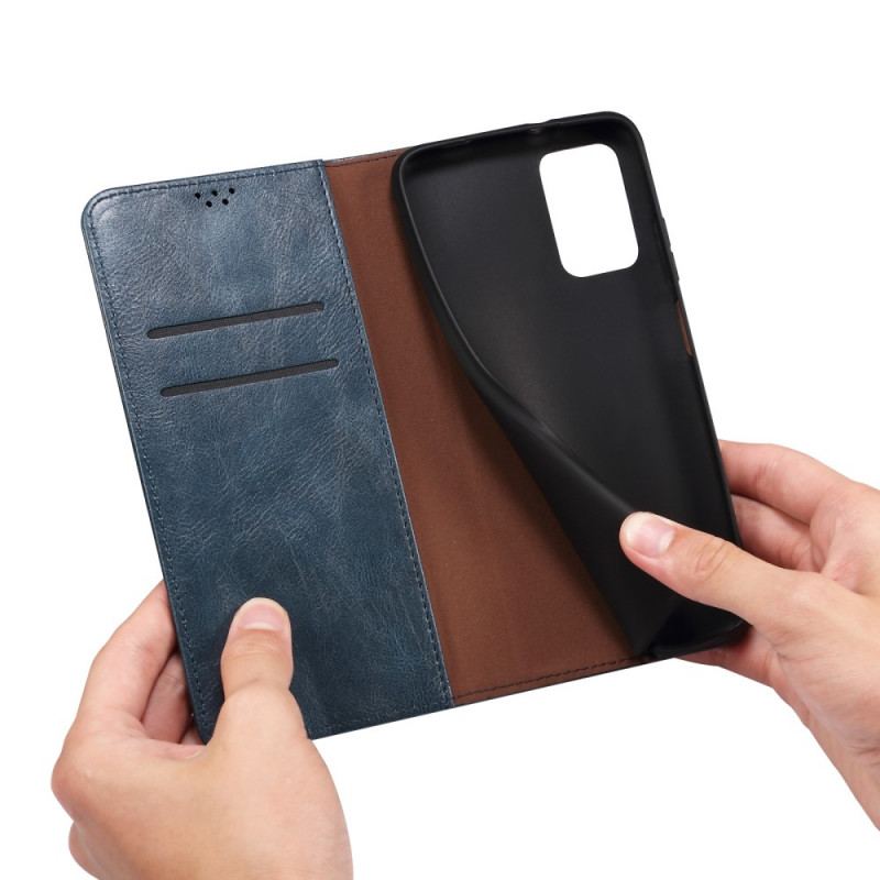 Capa De Celular Para Google Pixel 6 Flip Couro Sintético Encerado