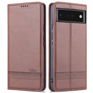 Capa De Celular Para Google Pixel 6 Flip Estilo De Couro Azns