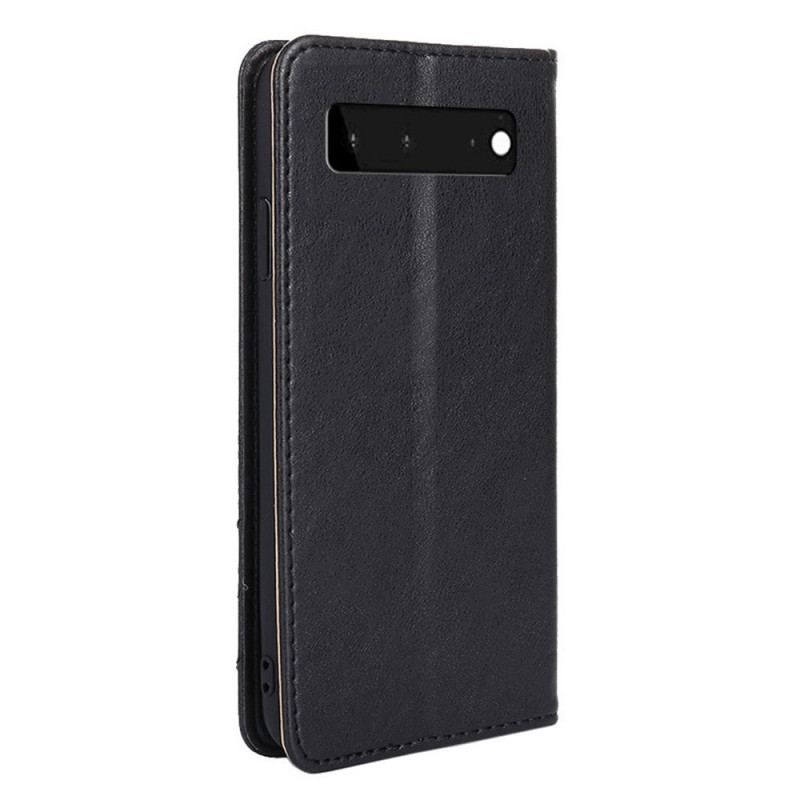 Capa De Celular Para Google Pixel 6 Flip Estilo Rebite De Couro