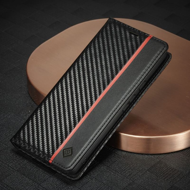 Capa De Celular Para Google Pixel 6 Flip Fibra De Carbono Lc.imeeke