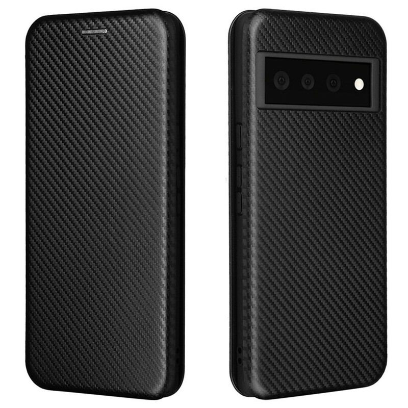 Capa De Celular Para Google Pixel 6 Flip Silicone De Carbono Colorido