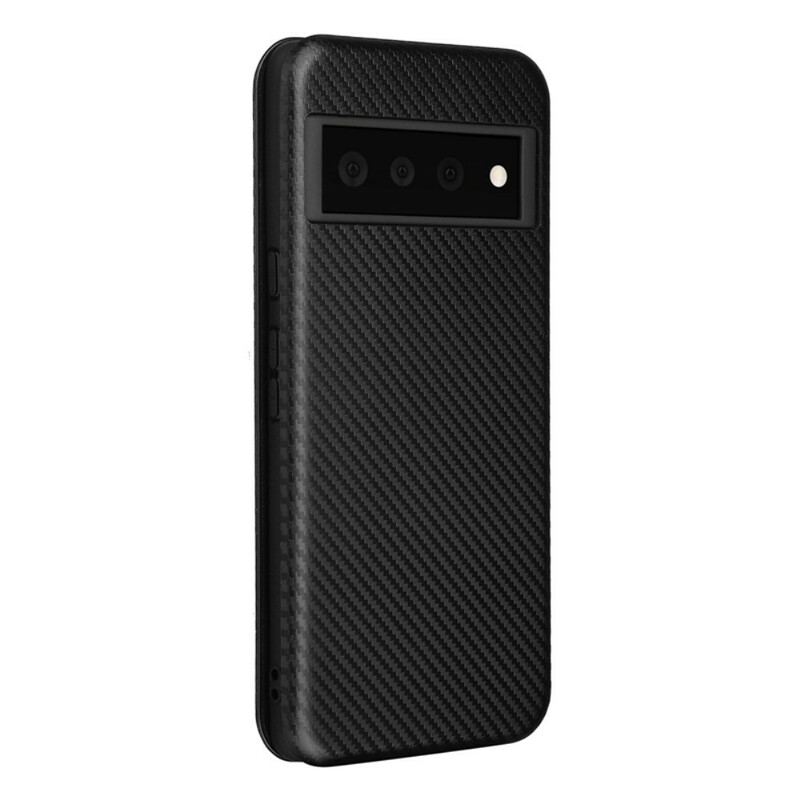 Capa De Celular Para Google Pixel 6 Flip Silicone De Carbono Colorido