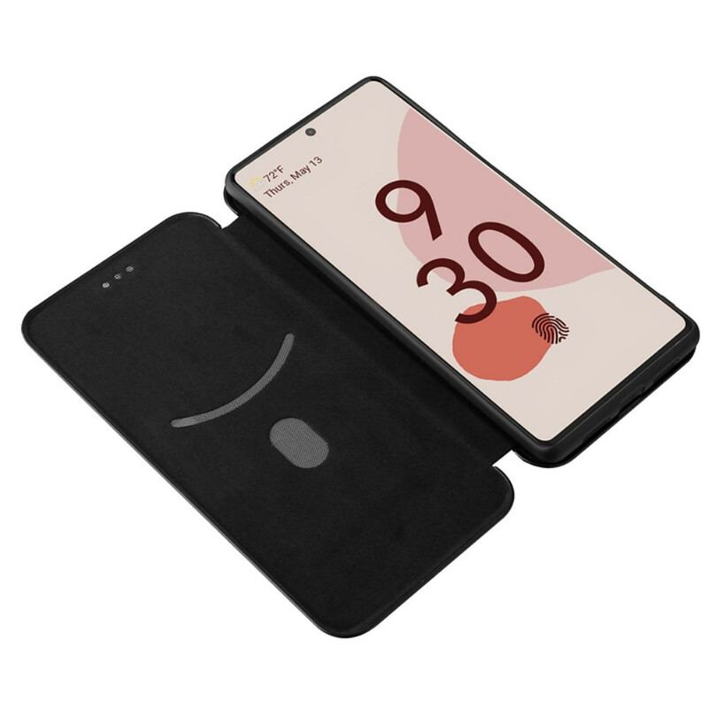 Capa De Celular Para Google Pixel 6 Flip Silicone De Carbono Colorido