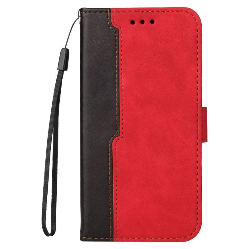 Capa Flip Para Google Pixel 6 Dois Tons