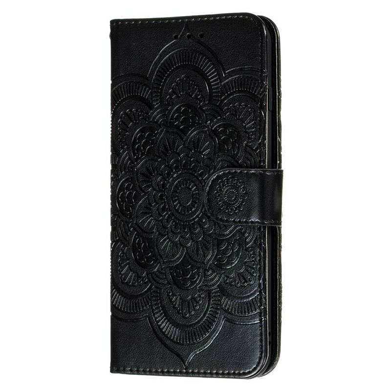 Capa Folio Para Google Pixel 6 Mandala Completa