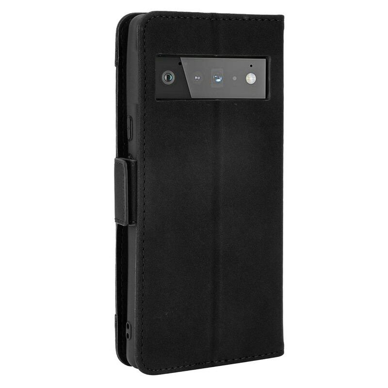 Capa Folio Para Google Pixel 6 Multi-card Premier Class