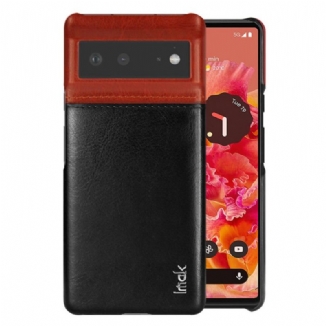 Capa Para Google Pixel 6 Imak Série Ruiyi Efeito Couro