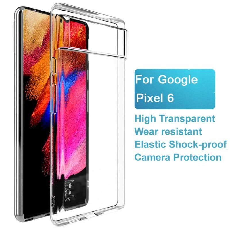 Capa Para Google Pixel 6 Imak Transparente Flexível