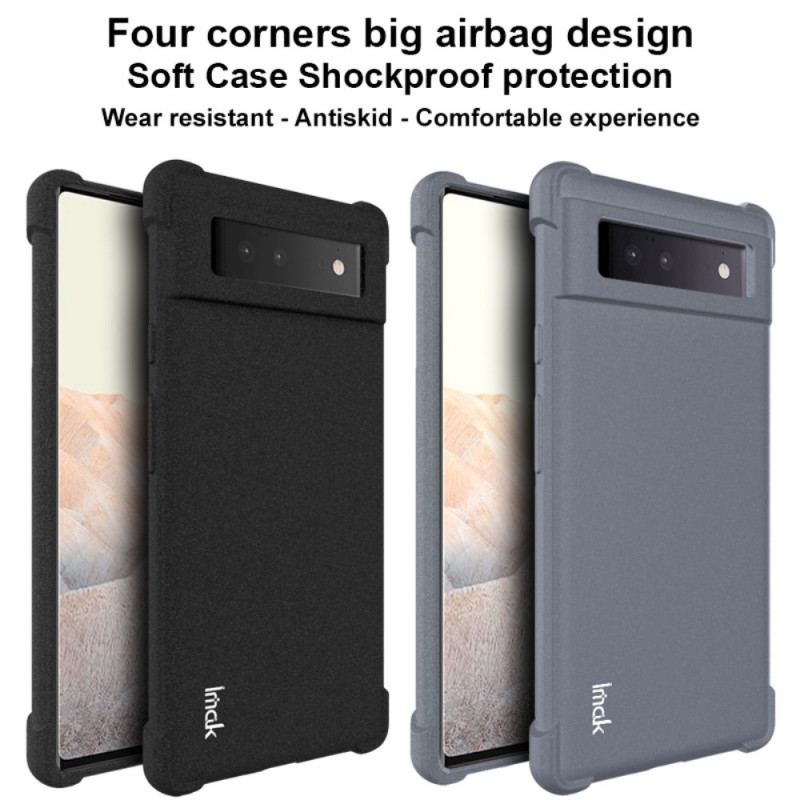 Capa Para Google Pixel 6 Silicone Flexível Com Filme Para Tela Imak